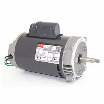 DAYTON Motor 1 HP 3 450 rpm 56J 115/230V, 5K662