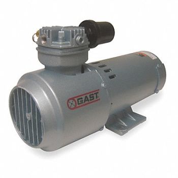 GAST Piston Air Compressor 0.333 hp 1 Phase, 5KA88