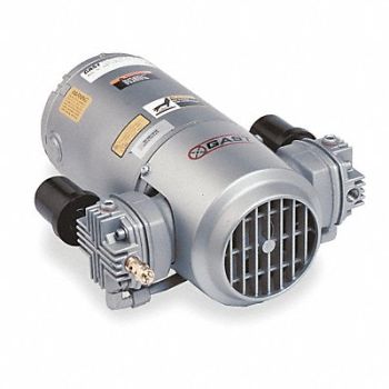 GAST Piston Air Comp/Vacuum Pump 0.75 hp, 5KA95