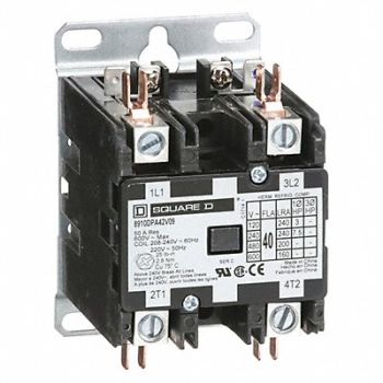 SQUARE D H2651 Definit Prpose Cntactr 208/240VAC 40A 2P, 5KAL3