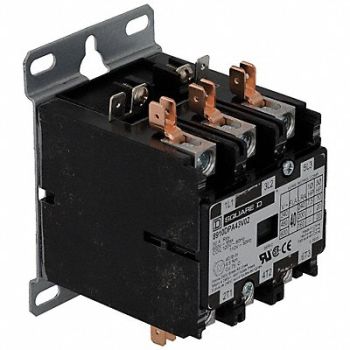 SQUARE D Definite Purpose Contactor 3 Poles, 482J36