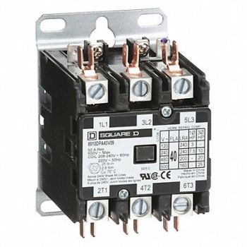 SQUARE D H2655 Definit Prpose Cntactr 208/240VAC 40A 3P, 5KAL8