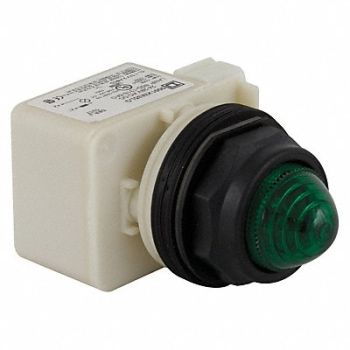 SCHNEIDER ELECTRIC H4515 Pilot Light Complete Green LED, 5KAU4