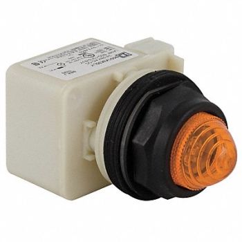 SCHNEIDER ELECTRIC H4515 Pilot Light Complete Amber LED, 5KAU8