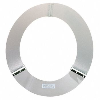 MSA Visor Polycarbonate Smoke, 5KAX8