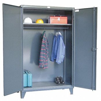 STRONG HOLD Strg Cab 78 x60 x24 DrkGry 1Shlv, 5KAZ2