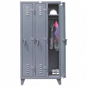 STRONG HOLD Lckr 1x8Lckr Drk Gry 78 x98 x18 Assm, 5KAZ8