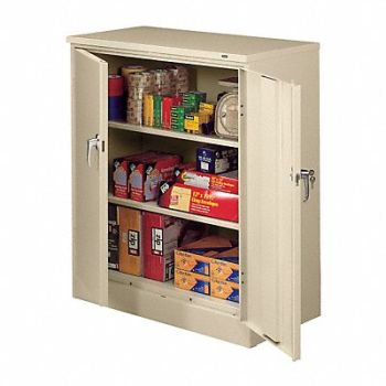 TENNSCO Storage Cabinet 42 x36 x18 Ptty 2Shlv, 5KCA8