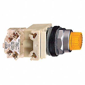SCHNEIDER ELECTRIC H6934 Illuminated Push Button 30mm 1NO/1NC, 5KCF4