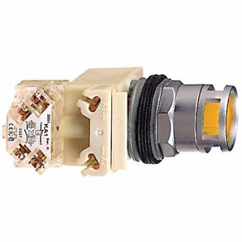 SCHNEIDER ELECTRIC H6934 Illuminated Push Button 30mm 1NO/1NC, 5KCG4
