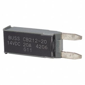 BUSSMANN Automotive Circuit Breaker CB212 20A 12V, 5KDL6