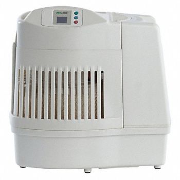 AIRCARE Portable Humid Evap 2.5gal White, 5KEF3