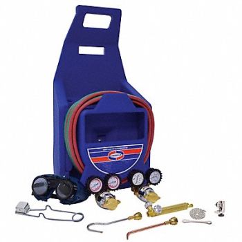 UNIWELD 8pc Welding and Cutting Outfit, 5KH19