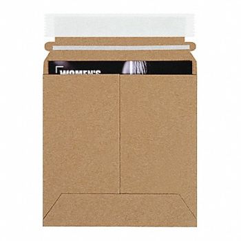 GRAINGER APPROVED Mailer Envelopes Chipboard PK200, 5KMC1