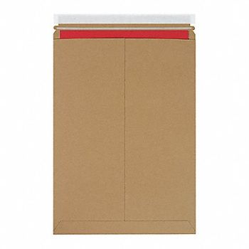 GRAINGER APPROVED Mailer Envelopes Chipboard PK100, 5KMC8