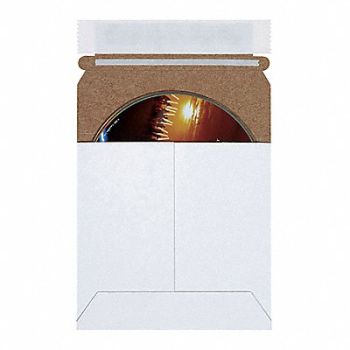 GRAINGER APPROVED Mailer Envelopes Chipboard PK200, 5KMD2