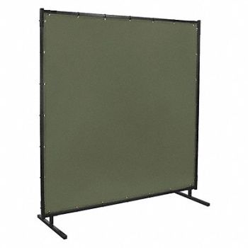 STEINER Welding Screen 6 ft H 8 ft W Green, 5KNL0