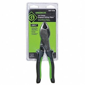 GREENLEE Diagonal Cutting Plier 6-1/8 L, 5KPN5