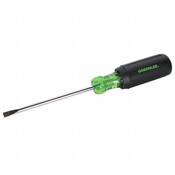 GREENLEE Screwdriver Cabinet 3/16x4 Round, 5KPP3