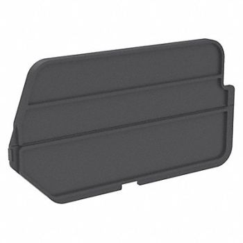 AKRO-MILS Divider 8 1/4 in Black 6 PK6, 5KY89