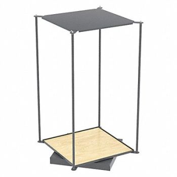 AKRO-MILS Rvlvng Strg Bn 11inx11inx17in Flat, 5LA31