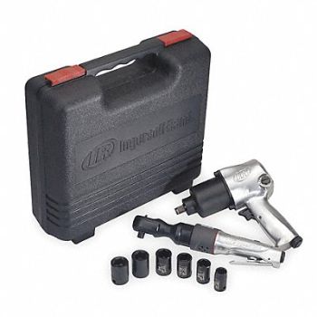 INGERSOLL RAND Air Tool Combination Kit 8 Pc, 5LA54
