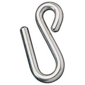 GRAINGER APPROVED S Hook 9/16 in Opening 3-7/16 in, 5LAD2
