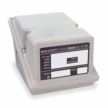ASHCROFT Pressure Switch Diaphragm 40 to 400 psi, 5LB58