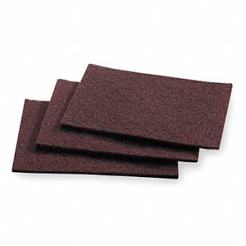 ABILITY ONE Scouring Pad 9 in L Red PK20, 5LG51