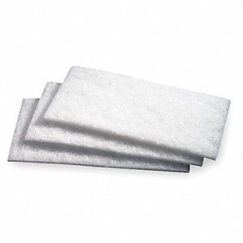 ABILITY ONE Cleaning Kit 12 in L White PK10, 5LG58