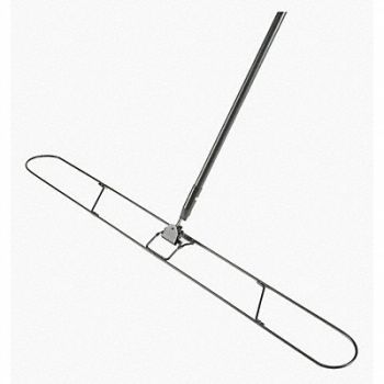 ABILITY ONE Dust Mop Frame and Handle 48 in W Black, 5LG79