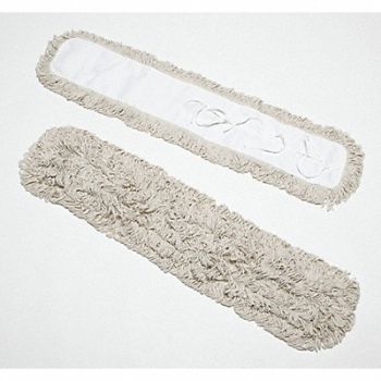 ABILITY ONE Dust Mop Natural Cotton, 5LG83