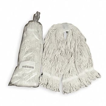 ABILITY ONE Wet Mop Natural Cotton, 5LG94