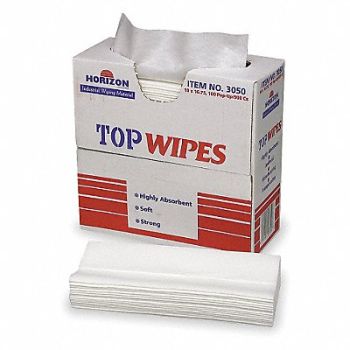 SKILCRAFT Dry Wipe 10 x 16-3/4 White, 5LG95