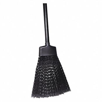 ABILITY ONE Angle Broom 46 in Handle L 14 in Face, 5LH01