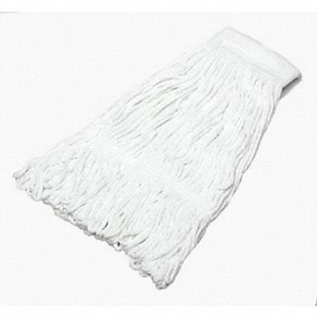 ABILITY ONE Wet Mop Natural Polyester/Rayon, 5LH04