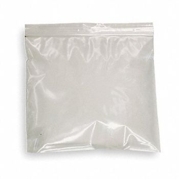 ABILITY ONE Reclosable Poly Bag Zip Seal PK500, 5LH30