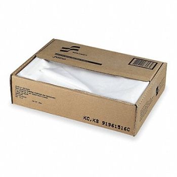 ABILITY ONE Trash Bag 34 gal Clear PK125, 5LH31