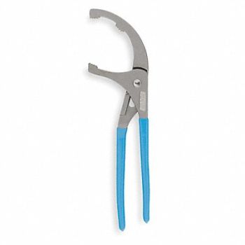 CHANNELLOCK Oil Filter Pliers Adj 4 Position 9 L, 2ELD8