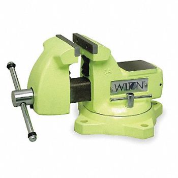 WILTON Combination Vise Serrated Jaw 9 1/8 L, 5LJ84
