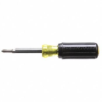 KLEIN TOOLS Multi-Bit Screwdriver NumBits 2, 5LL45