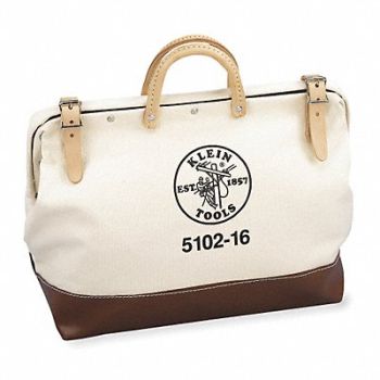 KLEIN TOOLS Tool Bag Canvas General Purpose, 5LL47