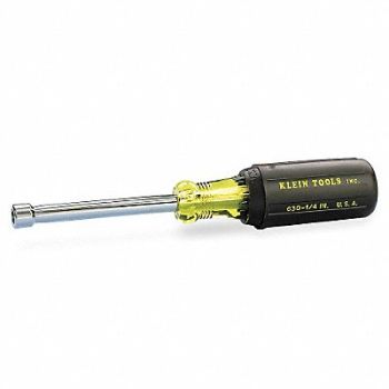 KLEIN TOOLS Hollow Round Nut Driver 1/4 in, 5LL61