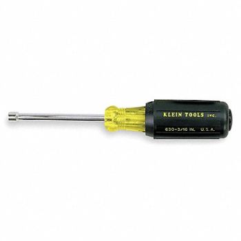 KLEIN TOOLS Hollow Round Nut Driver 3/16 in, 5LL63