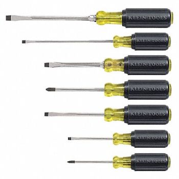 KLEIN TOOLS Screwdriver Set NmPcs7, 5LL68