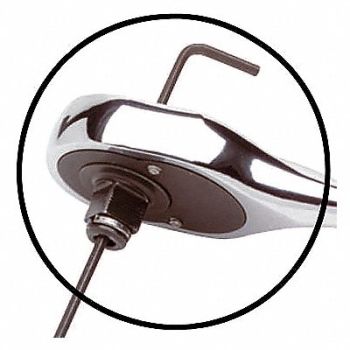 PROTO Hand Ratchet 7 in Chrome 3/8 in, 5LP82