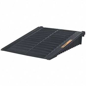 JUSTRITE Drum Storage Unit Ramp Black, 5LTL8