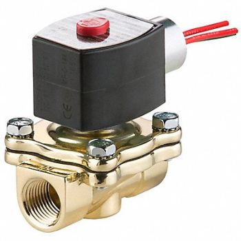 REDHAT Solenoid Valve Brass NC Air Inert Gas, 5LU12