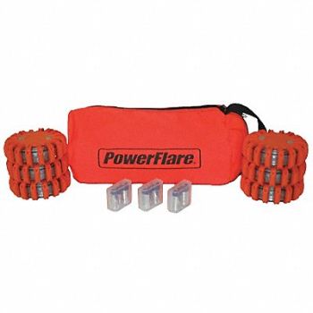 POWERFLARE D6166 LED Safety Flare LED Color Amber, 5LUZ2