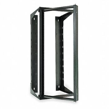 HUBBELL PREMISE WIRING Swing Frame 24 in H 18 in D 20.7in W Blk, 5LV75